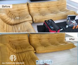 Aniline Leather dyeing Wear and Tear Restoration Improvement color enhancing