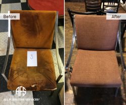 ArmChair Re-padding Refinishing and Upholstery