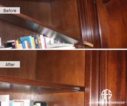 Chiped Bookshelf Repair