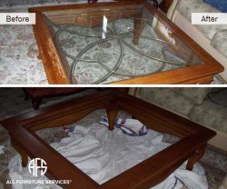 Coffee Table Damage Restoring