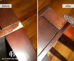 Coffee Table Leg Repair