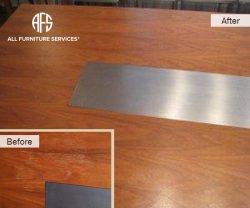 Conference Table Refinishing