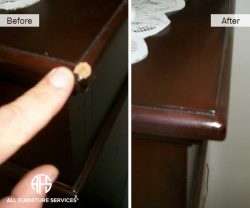 Corner End Table Repair