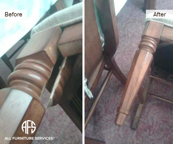 Metal Chair Leg Repair / How to Repair Wicker Furniture | how-tos | DIY