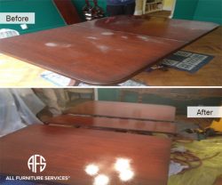 Dining Table Heat Mark Removal Polish