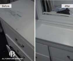 Dresser Top In-home Repainting