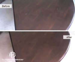 End Table Top Finish Restoring