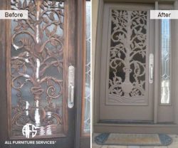 Front Entrance Door Restored