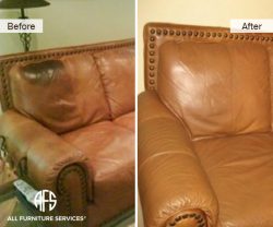 Leather Discoloration repair