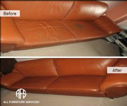 Leather Seat Sofa Dyeing Stain removal