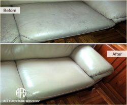 Leather dye worn colro restoration