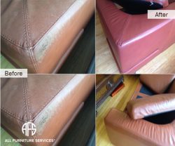 Leather paint repair color match dye paint furniture