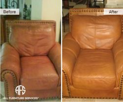 Leather restoration