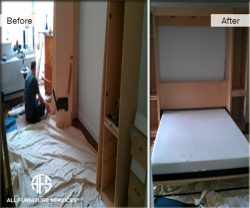 Murphy Bed Assembly installation