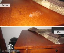 Nightstand Top Damage Repair