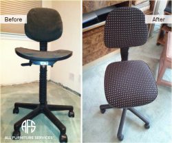 Office Chair upholstery change