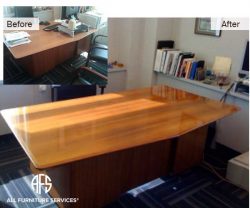 Office Desk Refinishing