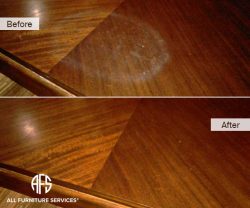 Table Heat Mark Repair