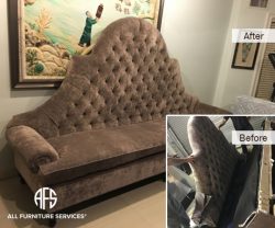 Tufted Nailhead Sofa Disassembly Assembly Take Apart couch break down