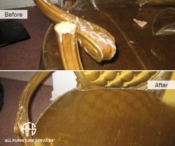 Wooden Sofa Arm Repair