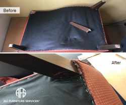 Furniture chair cracked broken in half keg repair restoration reinforcement