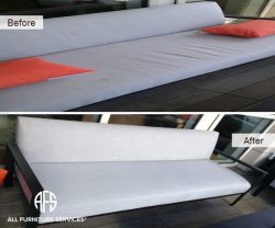 Bench outdoor furniture sofa couch upholstery padding seat cushion foam replacement adding padding