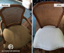 cane chair upholstery caning repair and restoration furniture NY NJ CT FL