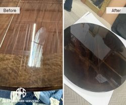 all-furniture-services-high-gloss-wood-tabletop-scratch-finish-repair-refinishing-before-after